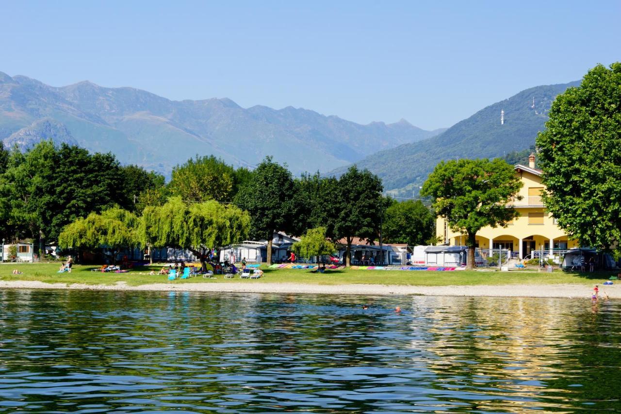 Bungalows In Camping Solarium Domaso Exterior foto